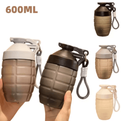 600ml fitness shaker bottle high capacity protein mixing cup for gym and nutrition 1to 2 pc