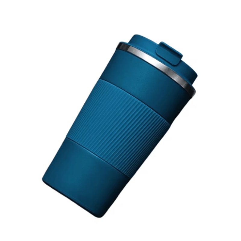 304 Stainless Steel Vacuum Insulated Water Bottle 500ml Anti Slip Thermal Coffee Mug For Office And 1