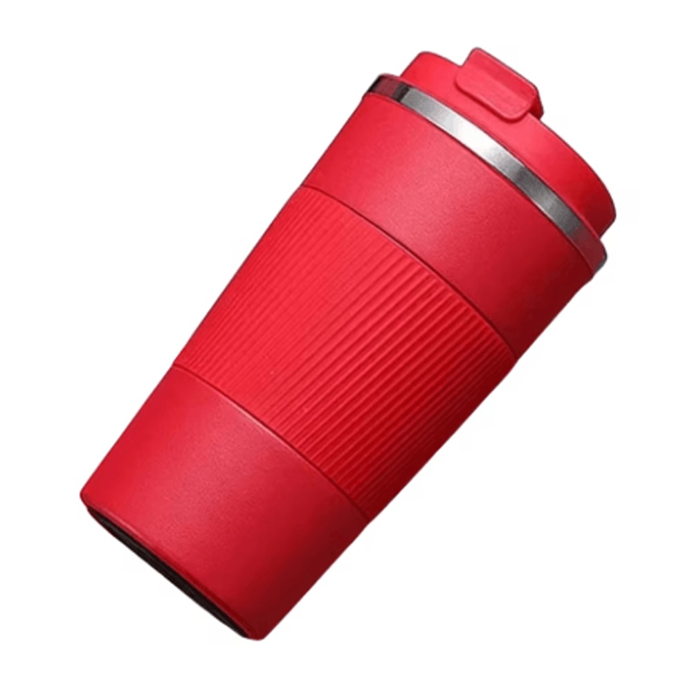 304 Stainless Steel Vacuum Insulated Water Bottle 500ml Anti Slip Thermal Coffee Mug For Office And 2