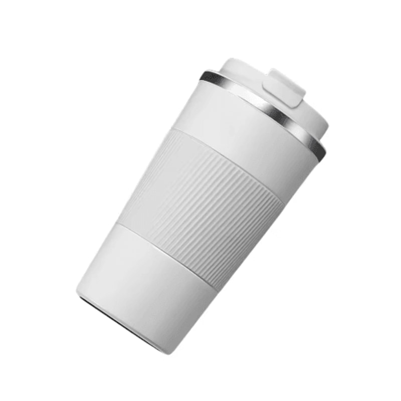 304 Stainless Steel Vacuum Insulated Water Bottle 500ml Anti Slip Thermal Coffee Mug For Office And 5