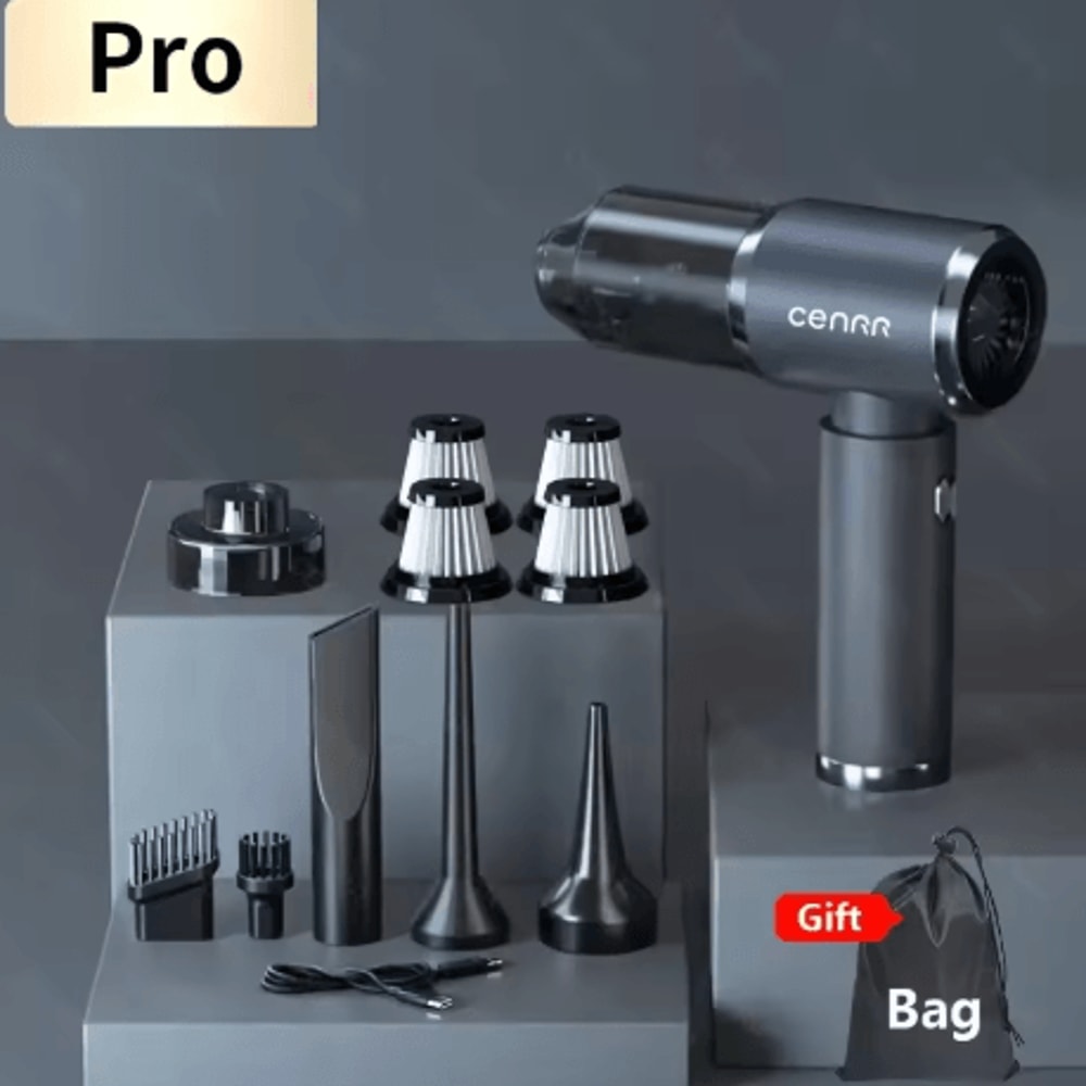 CENRR High Power Cordless Car Vacuum Cleaner Strong Suction Handheld Wireless Cleaning Machine 1