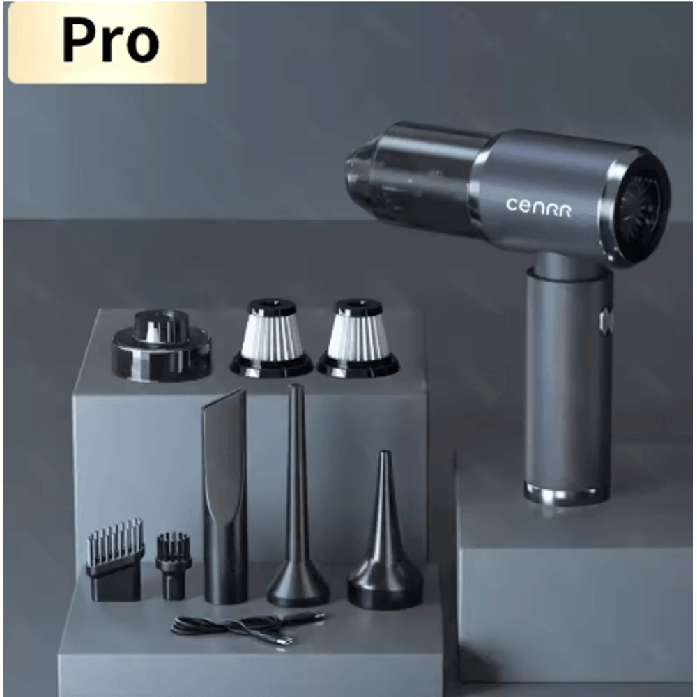 CENRR High Power Cordless Car Vacuum Cleaner Strong Suction Handheld Wireless Cleaning Machine 2