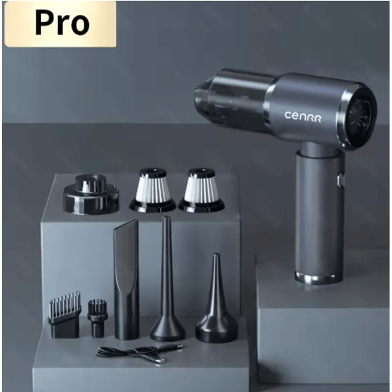 CENRR High Power Cordless Car Vacuum Cleaner Strong Suction Handheld Wireless Cleaning Machine 2