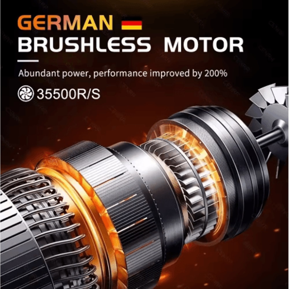 CENRR Mini Cordless Car Vacuum Cleaner Portable Handheld Wireless Vacuum With Strong Suction 7