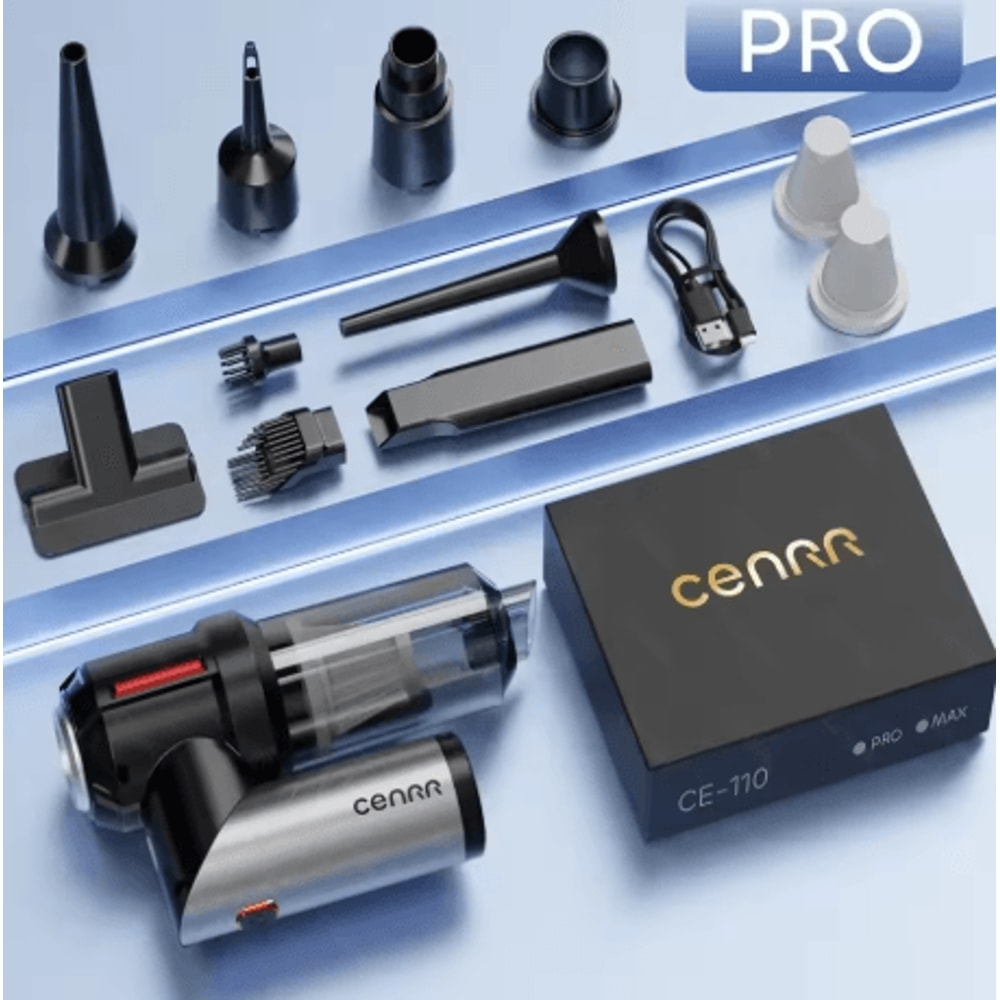 CENRR Mini Cordless Car Vacuum Cleaner Portable Handheld Wireless Vacuum With Strong Suction 10