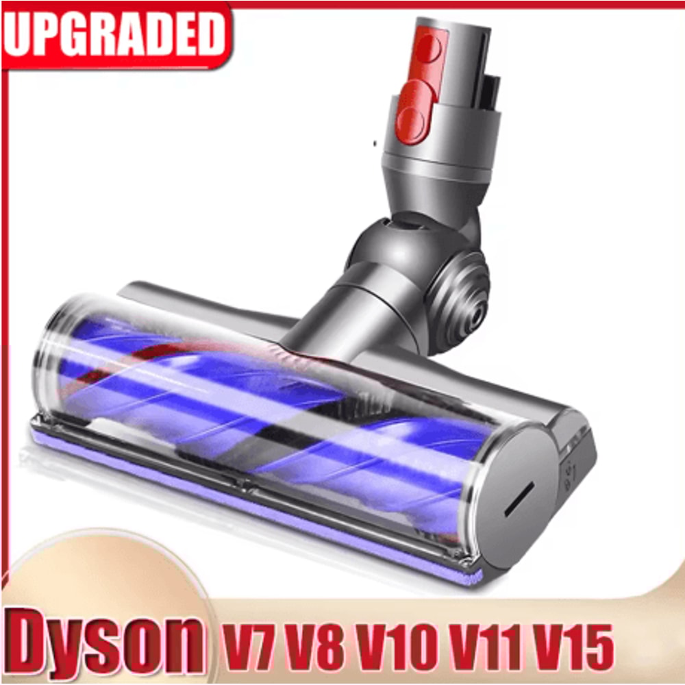 Anti Entanglement Direct Drive Cleaner Head For Dyson V7 V8 V10 V11 V15 Motorized Brush Turbine Too 0