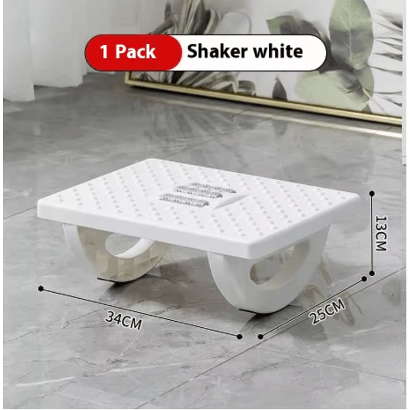 Portable Ergonomic Under Desk Footrest With Massage Rollers Comfort Foot Stool For Home And Office 1