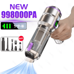 mini cordless car vacuum cleaner 998000pa powerful handheld vacuum and blower for home and auto