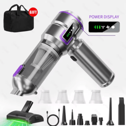 cenrr high power cordless car vacuum cleaner strong suction wireless cleaning machine