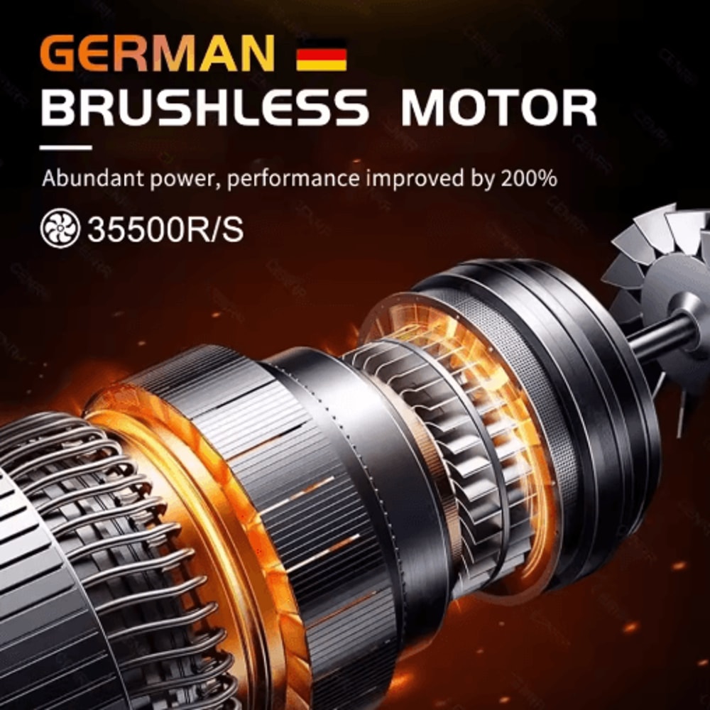 CENRR 998000PA Mini Cordless Car Vacuum Cleaner Portable Handheld Powerful Cleaner For Car And Home 11