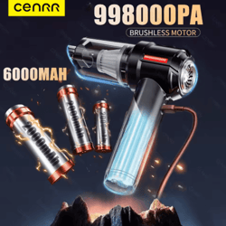 cenrr 998000pa mini cordless car vacuum cleaner portable handheld powerful cleaner for car and home