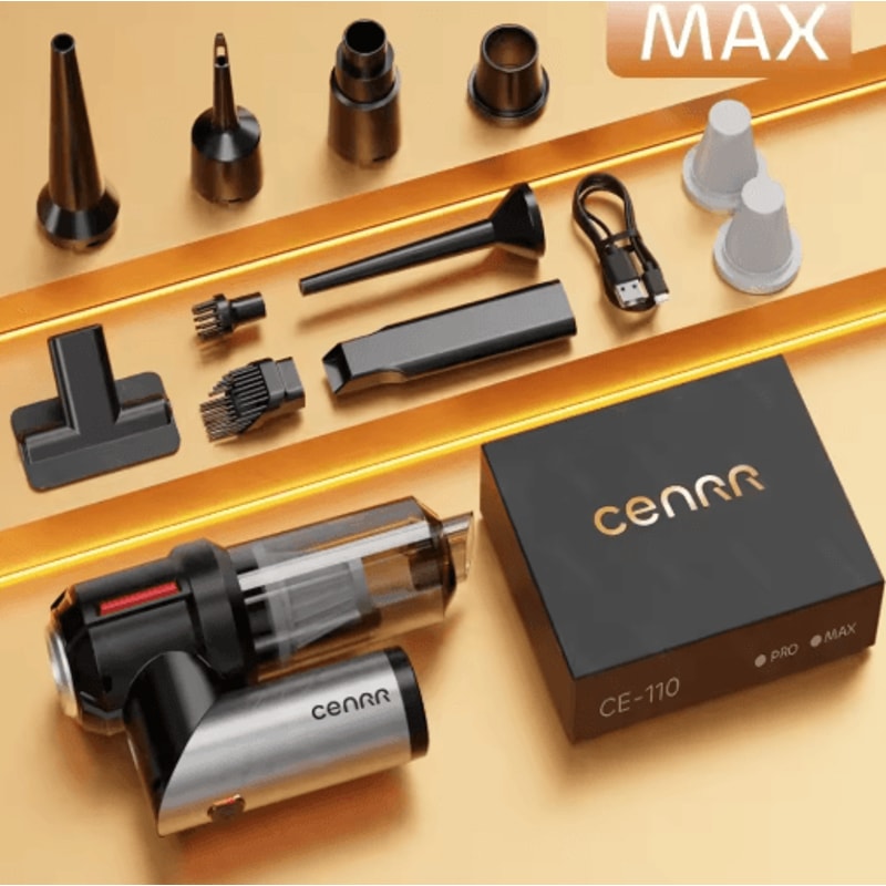 CENRR 998000PA Mini Cordless Car Vacuum Cleaner Portable Handheld Powerful Cleaner For Car And Home 5