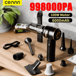 cenrr 998000pa cordless car vacuum cleaner powerful handheld wireless vacuum and air gun for vehicles