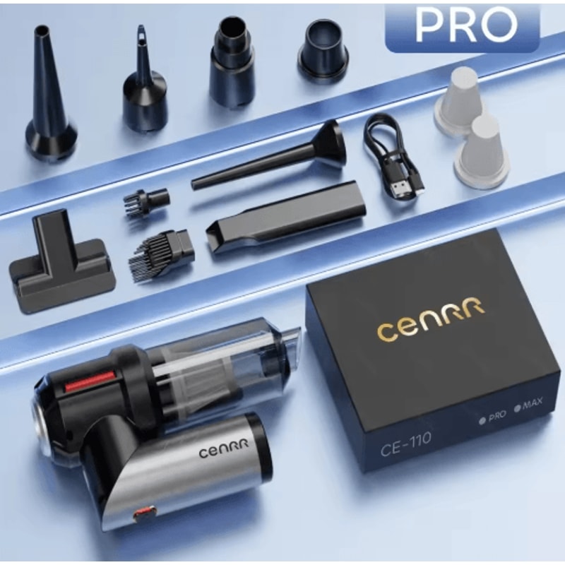 CENRR 998000PA Cordless Car Vacuum Cleaner Portable Handheld Wireless Vacuum With Strong Suction 2