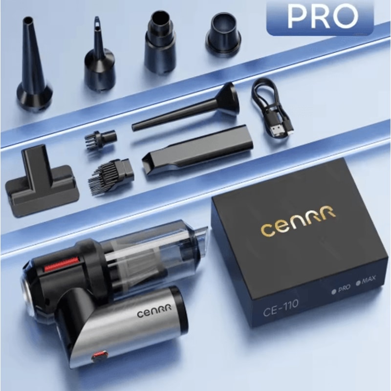 CENRR 998000PA Cordless Car Vacuum Cleaner Portable Handheld Wireless Vacuum With Strong Suction 7