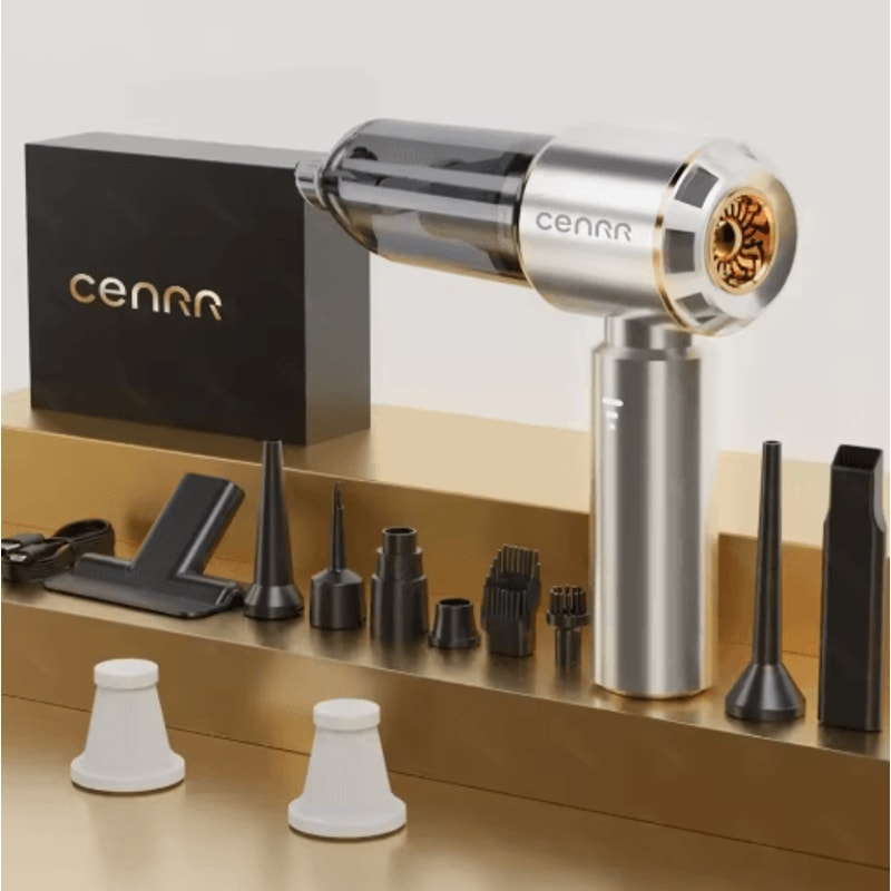 CENRR Mini Cordless Car Vacuum Cleaner Powerful Handheld Wireless Vacuum With Strong Suction 1