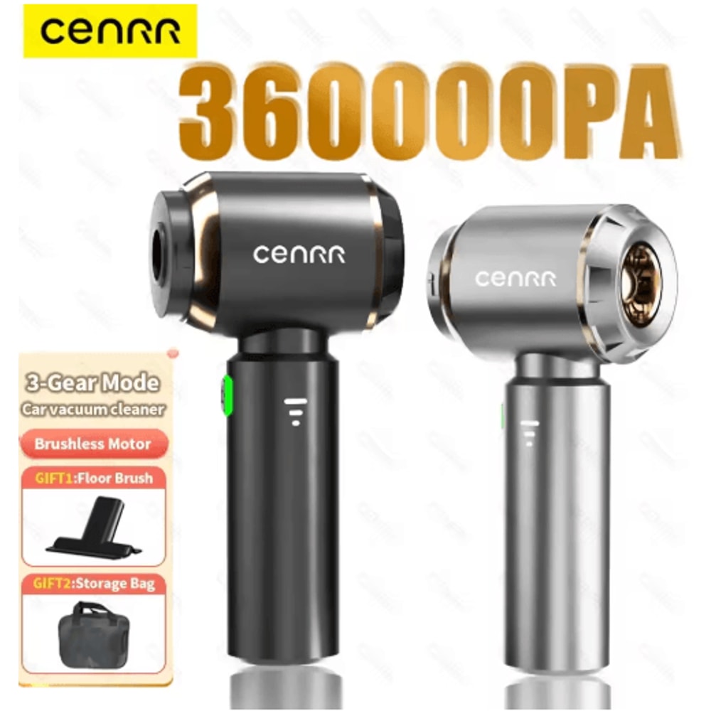 CENRR Mini Cordless Car Vacuum Cleaner Powerful Handheld Wireless Vacuum With Strong Suction 0