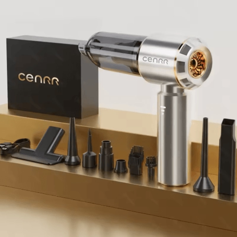 CENRR Mini Cordless Car Vacuum Cleaner Powerful Handheld Wireless Vacuum With Strong Suction 4