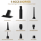 CENRR Mini Cordless Car Vacuum Cleaner Powerful Handheld Wireless Vacuum With Strong Suction 6
