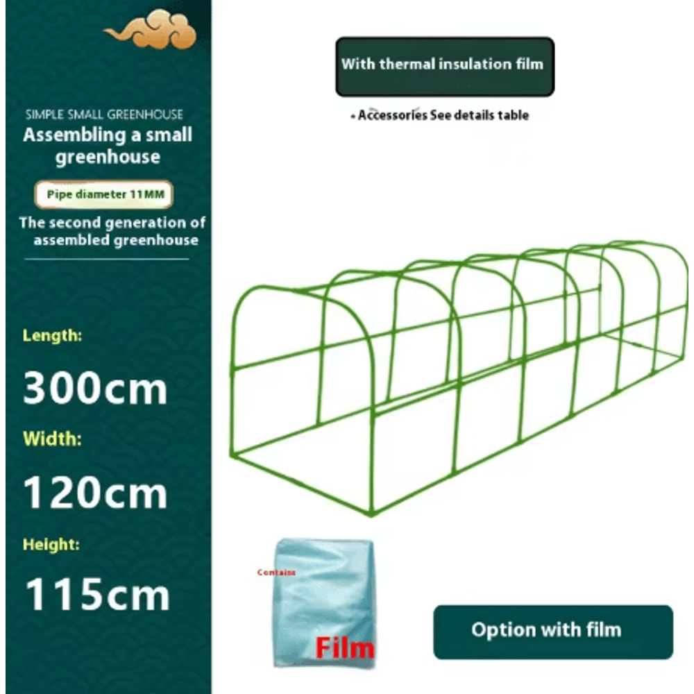 Winter Plant Protection Greenhouse Square Insulated Warm Shed For Balcony And Courtyard Vegetables 1