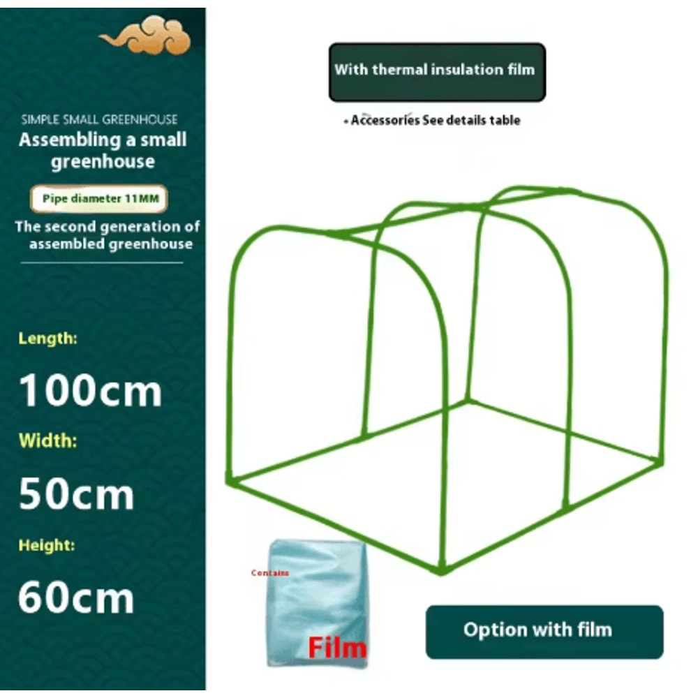 Winter Plant Protection Greenhouse Square Insulated Warm Shed For Balcony And Courtyard Vegetables 15