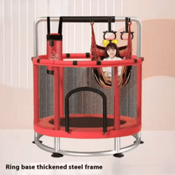 childrens indoor trampoline home jumping bed for kids ages 3 to 10 fun fitness exercise toy