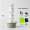 Vertical Hydroponic Tower Growing System Smart Soilless Aeroponic Vegetable Growing Machine For Hom 6
