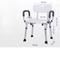 Heavy Duty Shower Chair With Arms And Back Height Adjustable Safety Bath Seat For Inside Shower And 2