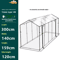 Balcony Tower Greenhouse Plastic Coated Iron Pipe Plant Shelter With Shade And Insect Protection 1