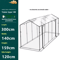 Balcony Tower Greenhouse Plastic Coated Iron Pipe Plant Shelter With Shade And Insect Protection 1