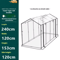 Balcony Tower Greenhouse Plastic Coated Iron Pipe Plant Shelter With Shade And Insect Protection 5