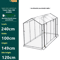 Balcony Tower Greenhouse Plastic Coated Iron Pipe Plant Shelter With Shade And Insect Protection 7