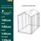 Balcony Tower Greenhouse Plastic Coated Iron Pipe Plant Shelter With Shade And Insect Protection 8