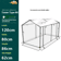 Balcony Tower Greenhouse Plastic Coated Iron Pipe Plant Shelter With Shade And Insect Protection 19