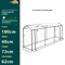 Balcony Tower Greenhouse Plastic Coated Iron Pipe Plant Shelter With Shade And Insect Protection 22