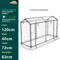 Balcony Tower Greenhouse Plastic Coated Iron Pipe Plant Shelter With Shade And Insect Protection 23