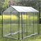 Balcony Tower Greenhouse Plastic Coated Iron Pipe Plant Shelter With Shade And Insect Protection 25