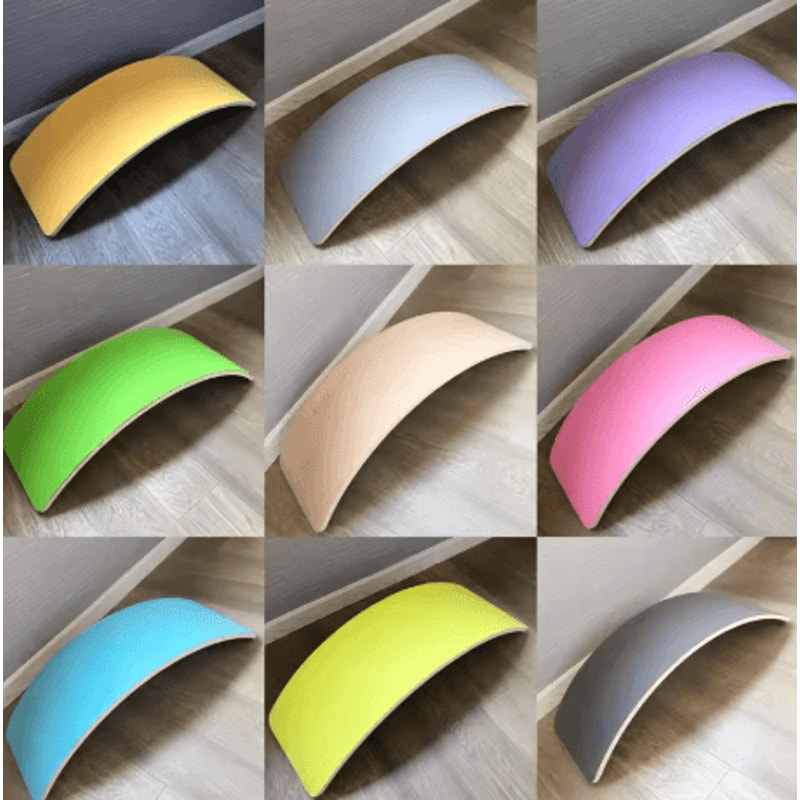 Wooden Surf Balance Board Sensory Training And Educational Yoga Seesaw For Kids 20