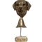 Dog Theme Welcome Doorbell 3D Funny Bulldog Head Cast Iron Resin Hanging Bell 10