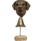 Dog Theme Welcome Doorbell 3D Funny Bulldog Head Cast Iron Resin Hanging Bell 10