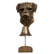 Dog Theme Welcome Doorbell 3D Funny Bulldog Head Cast Iron Resin Hanging Bell 12