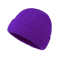 Unisex Solid Color Knitted Wool Beanie Hip Hop Melon Skin Hat For Autumn And Winter Warmth 10