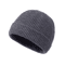 Unisex Solid Color Knitted Wool Beanie Hip Hop Melon Skin Hat For Autumn And Winter Warmth 12