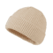 Unisex Solid Color Knitted Wool Beanie Hip Hop Melon Skin Hat For Autumn And Winter Warmth 14