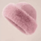 Womens Furry Winter Hat Korean Style Thickened Mongolian Faux Fur Hat For Autumn And Winter 9