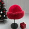 Womens Furry Winter Hat Korean Style Thickened Mongolian Faux Fur Hat For Autumn And Winter 15
