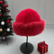 Womens Furry Winter Hat Korean Style Thickened Mongolian Faux Fur Hat For Autumn And Winter 15