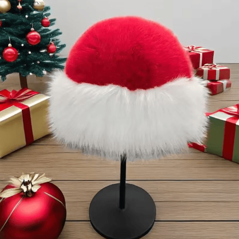 Womens Furry Winter Hat Korean Style Thickened Mongolian Faux Fur Hat For Autumn And Winter 16