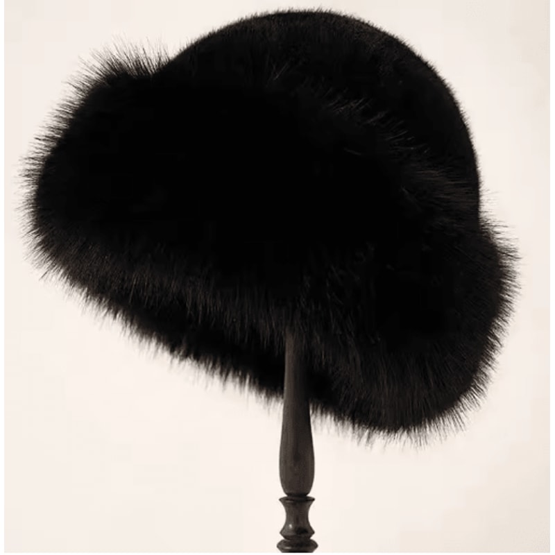 Womens Furry Winter Hat Korean Style Thickened Mongolian Faux Fur Hat For Autumn And Winter 19