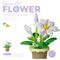 DIY Eternal Flower Building Blocks Creative Assembling Toy For Kids Decorative Gifts 13